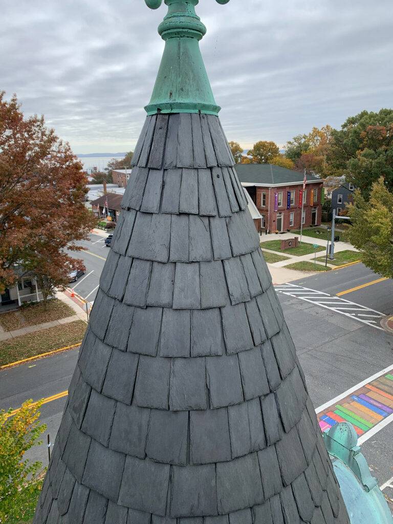 slate roofing tiles