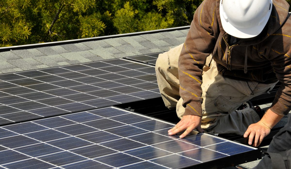 Make sure your roof is healthy before installing solar panels.